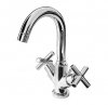 Giulini Giovani G3 Bateria umywalkowa z korkiem czarny mat 7657/CZAR